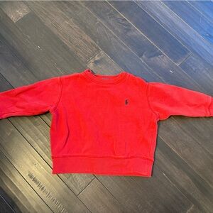 Polo by Ralph Lauren Red Kids Sweatshirt